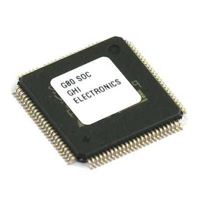 G80SC-SM-501 by GHI Electronics, LLC - IC SOC CORTEX-M4 180MHZ 100LQFP