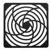 G92POG by Orion Fans - FAN GUARD PLASTIC 92MM PUSH ON
