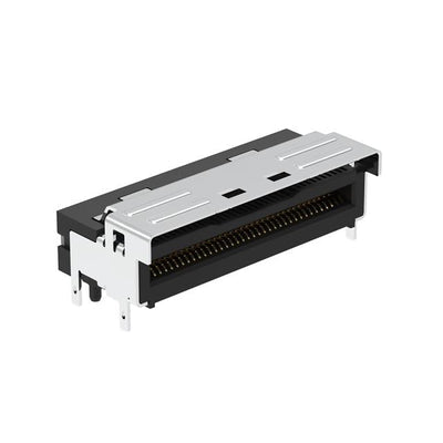 G97R22322HR by Amphenol ICC (Commercial Products) - MCIO, R/A, 85OHM, 74 PIN, 30U"",