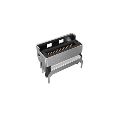 G97V21332HR by Amphenol ICC (Commercial Products) - CONNECTOR EDGE DUAL FMALE 38POS 0.024