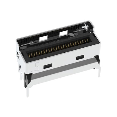 G97V25332HR by Amphenol ICC (Commercial Products) - MCIO, V/T, 85OHM, 50 PIN, 30U"",