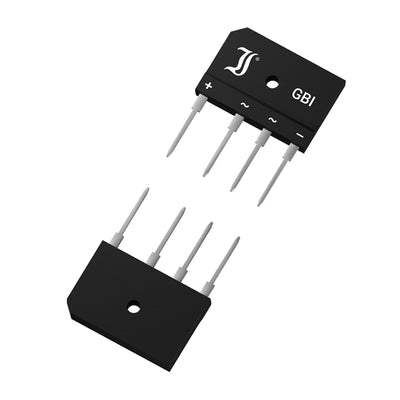 GBI10M by Diotec Semiconductor - 1PH BRIDGE 30X20X3.6 1000V 10A