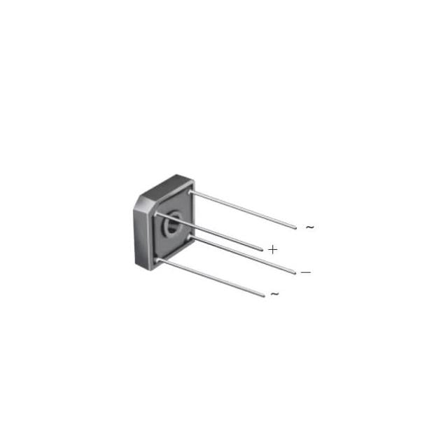 GBPC3501W by SMC Diode Solutions - BRIDGE RECT 1P 100V 35A GBPC-W