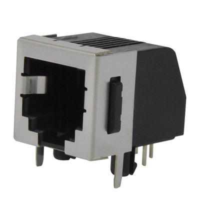 GDLX-N-66-50 by Kycon, Inc. - MODJACK LOW/PROF RT< 6P6C BLACK