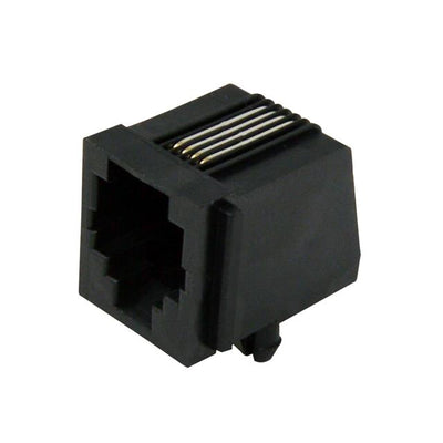 GDX-N-88 by Kycon, Inc. - MODJACK RT< 8P8C W/O PNL STP BLK