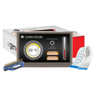 GEN4-4DPI-43T by 4D Systems Pty Ltd - LCD DISPLAY TFT 4.3"" 480X272