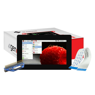 GEN4-4DPI-70CT-CLB by 4D Systems Pty Ltd - LCD CAP TOUCH 7"" RASPBERRY PI