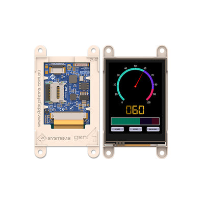 GEN4-IOD-24T by 4D Systems Pty Ltd - LCD DISPLAY TFT 2.4"" 240X320