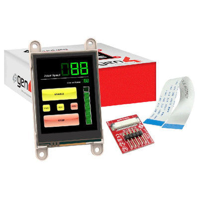 GEN4-ULCD-28DT by 4D Systems Pty Ltd - DISPLAY LCD TFT 2.8"" 240X320