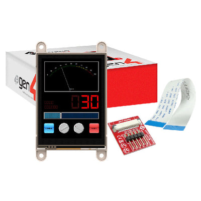 GEN4-ULCD-28PT by 4D Systems Pty Ltd - DISPLAY LCD TFT 2.8"" 240X320