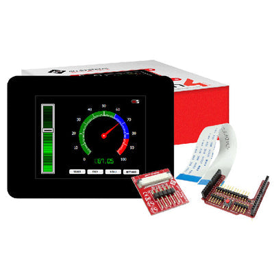 GEN4-ULCD-32DCT-CLB-AR by 4D Systems Pty Ltd - DISPLAY LCD TFT 3.2"" 240X320