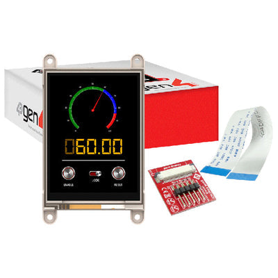 GEN4-ULCD-32DT by 4D Systems Pty Ltd - DISPLAY LCD TFT 3.2"" 240X320