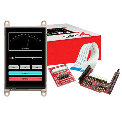 GEN4-ULCD-35D-AR by 4D Systems Pty Ltd - DISPLAY LCD TFT 3.5"" 480X320