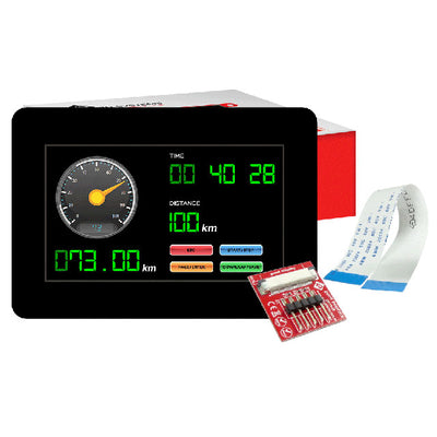 GEN4-ULCD-43DCT-CLB by 4D Systems Pty Ltd - DISPLAY LCD TFT 4.3"" 480X272