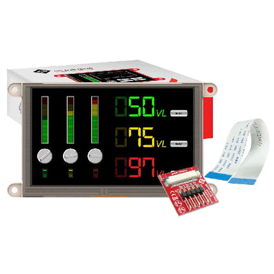 GEN4-ULCD-50DT by 4D Systems Pty Ltd - DISPLAY LCD TFT 5.0"" 800X480