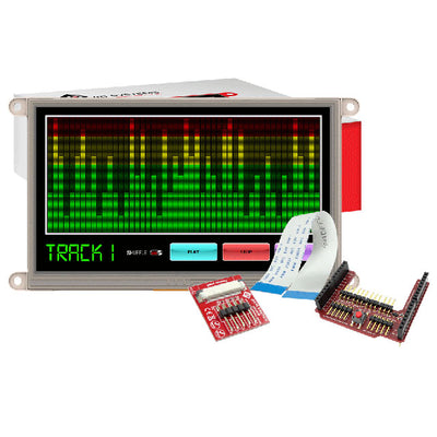 GEN4-ULCD-70D-AR by 4D Systems Pty Ltd - DISPLAY LCD TFT 7.0"" 800X480