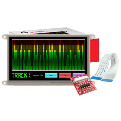 GEN4-ULCD-70D by 4D Systems Pty Ltd - DISPLAY LCD TFT 7.0"" 800X480