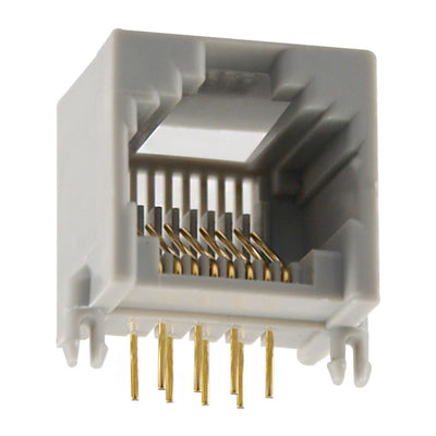 GLX-N-88M by Kycon, Inc. - CONNECTOR MOD JACK 8P8C R/A UNSHLD