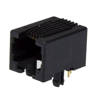 GMX-N-66-50 by Kycon, Inc. - MODJACK LOW/PROF RT< 6P6C BLACK