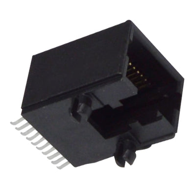 GMX-SMT2N101050TR by Kycon, Inc. - FL/SMT M/JACK LOW/PROF RT<10P10C