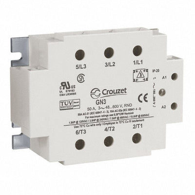 GN350ELZ by Sensata-Crydom - SOLIDSTATE RELAY 3PST-NO 50A 48-600V
