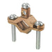 GPC2-1-Q by Panduit Corp - CABLE CLAMP GROUND BRONZE PIPE MNT
