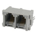 GPX-2-64-50 by Kycon, Inc. - GANGJACK-2PORT-PERPEND-6P4C GREY