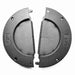 GRM-6RND by RLE Technologies - GROMMET SPLIT PP BLACK