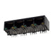 GSLGX-N-4-88-Y/G by Kycon, Inc. - GANGED PCB JACK (FOUR PORT) TAB