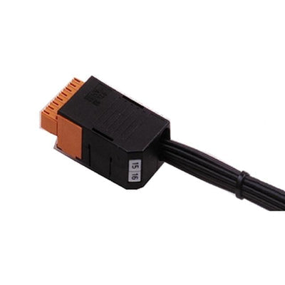 1781680000 by Weidmuller - CONNECTOR TERM BLK COVER BLACK 30POS
