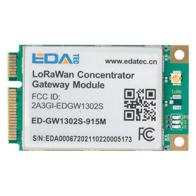 ED-GW1302S-915M by EDATEC - LORAWAN SX1302 LORAGATEWAY PCIE
