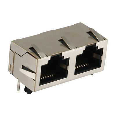 GWGX-S1-2-88 by Kycon, Inc. - 2 PORT 8P8C MOD JACK, SHIELDED,