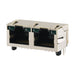 GWLGX-S1288-G/G by Kycon, Inc. - GANGJACK RT<2 PORT 8P8C SHIELDED