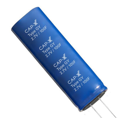 GY12R718060V107R by CAP-XX Ltd Supercapacitors - CAP 100F 2.7V -40-+65C T/H
