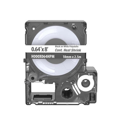H000X064HPM by Panduit Corp - CONT HS LABELS WH, 2:1 MILITARY-