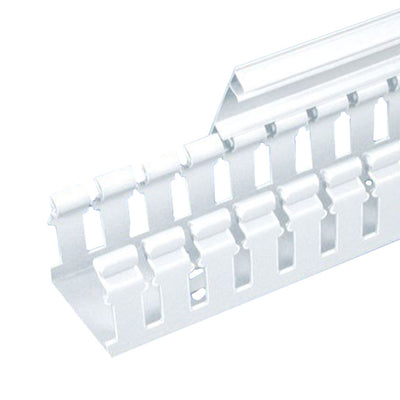 G1X4WH6 by Panduit Corp - WIRE DUCT SLOTTED SCREW 6' WHITE