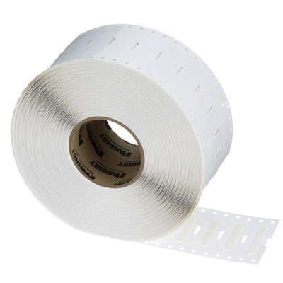 H100X025H1T-B by Panduit Corp - LABEL HEAT SHRINKABL 1X0.25"" WHT