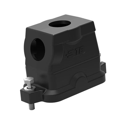 H10BPR-TS/GHC-2M25-EMC-C by TE Connectivity Aerospace, Defense and Marine - CONNECTOR HOOD SIDE/TOP SZH10B M25
