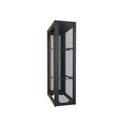 H12448U48BK by Hammond Manufacturing - 48U 24W 48D H1 DATA CENTER SERVE
