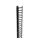 H1VFM48UBK by Hammond Manufacturing - 48U 24W H1 VERTICAL FINGER MGR