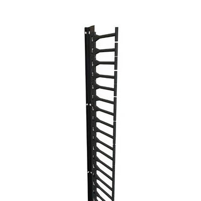 H1VFM52UBK by Hammond Manufacturing - 52U 24W H1 VERTICAL FINGER MGR