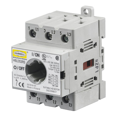 HBLDS3RS by Hubbell Controls - REP DISCO SWITCH, 30A,