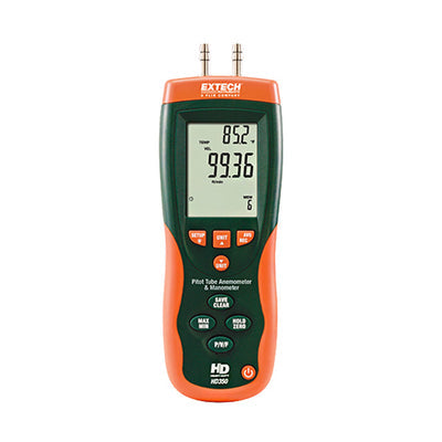 HD350 by FLIR Extech - PITOT TUBE + ANEMOMETER DIFF MAN