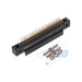 HDASF077YD-000 by Amphenol Aerospace Operations - HDAS PLUG 77 STRAIGHT PC TAIL CO