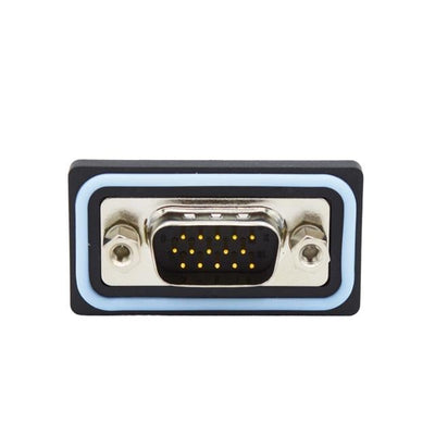 HDF-R15-113L012 by NorComp Inc. - CONNECTOR D-SUB HD PLUG 15P R/A SLDR