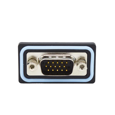 HDF-R15-113L011 by NorComp Inc. - CONNECTOR D-SUB HD PLUG 15P R/A SLDR