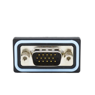 HDF-R15-113L461 by NorComp Inc. - CONNECTOR D-SUB HD PLUG 15P R/A SLDR