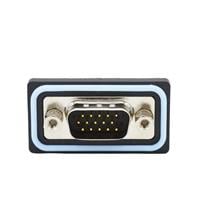 HDF-R15-113L461 by NorComp Inc. - CONNECTOR D-SUB HD PLUG 15P R/A SLDR