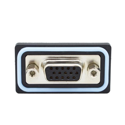 HDF-R15-213L011 by NorComp Inc. - CONNECTOR D-SUB HD RCPT 15P R/A SLDR