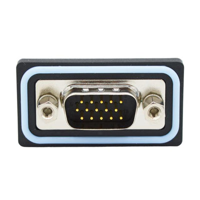 HDF-S15-103L011 by NorComp Inc. - CONNECTOR D-SUB HD PLUG 15POS PNL MNT